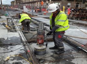 Diamond Drilling Edinburgh Trams Project