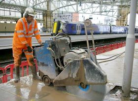 Concrete Cutting Projects Glasgow Central Station