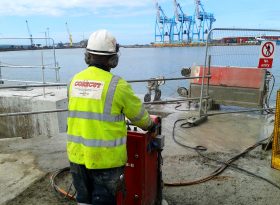 Wire Sawing at Port of Liverpool’s Seaforth Passage